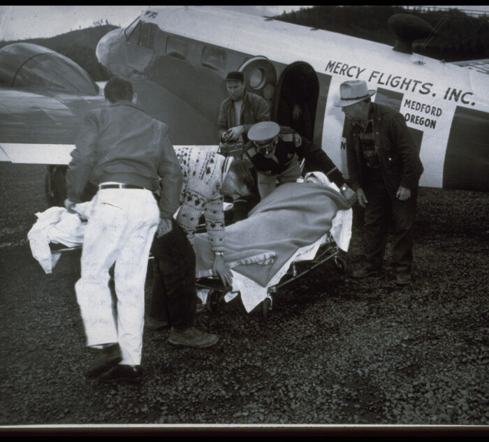 1950s Patient Transfer 1950s Patient Transfer