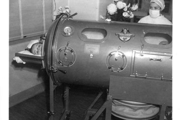 Iron lung: Doernbecher Memorial Hospital for Children