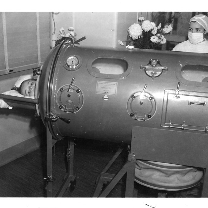 Iron lung: Doernbecher Memorial Hospital for Children Iron lung: Doernbecher Memorial Hospital for Children