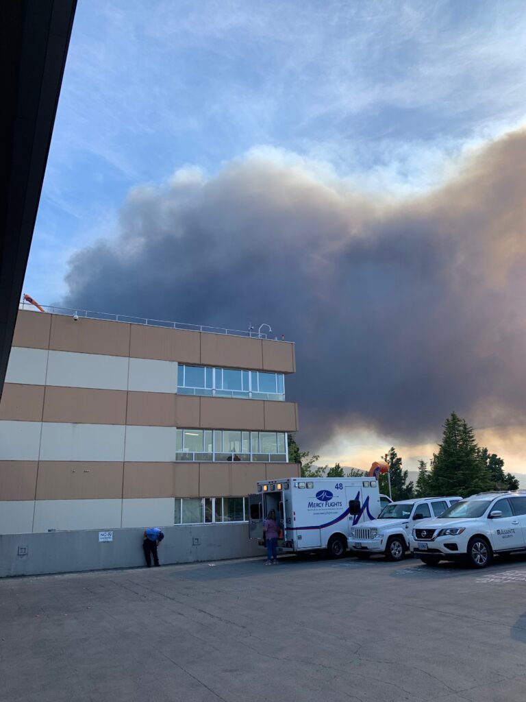 Mercy Flights crews evacuate hospitals during wildfires